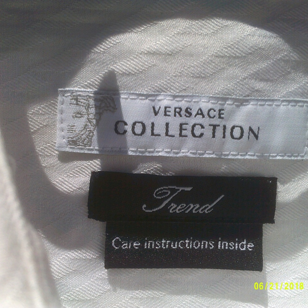 VERSACE COLLECTION DRESS SHIRT - Picture 6 of 8